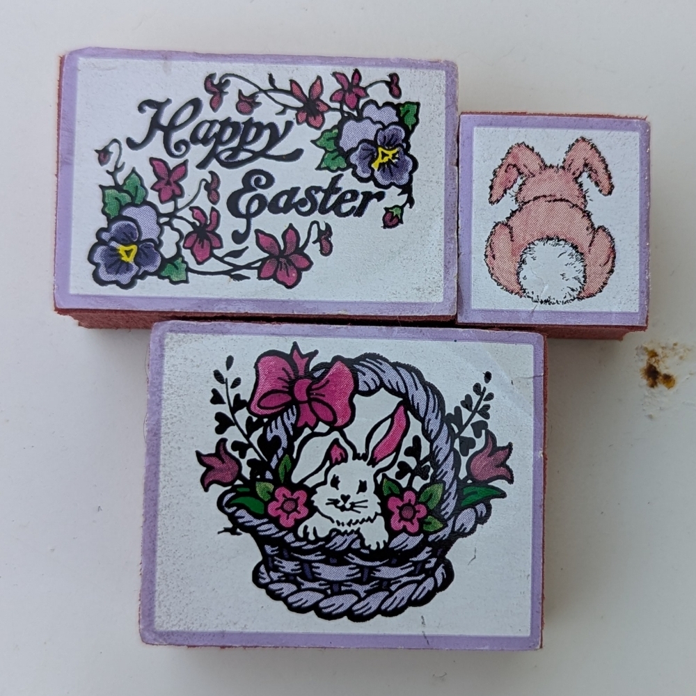 Easter Rubber Stamp Set